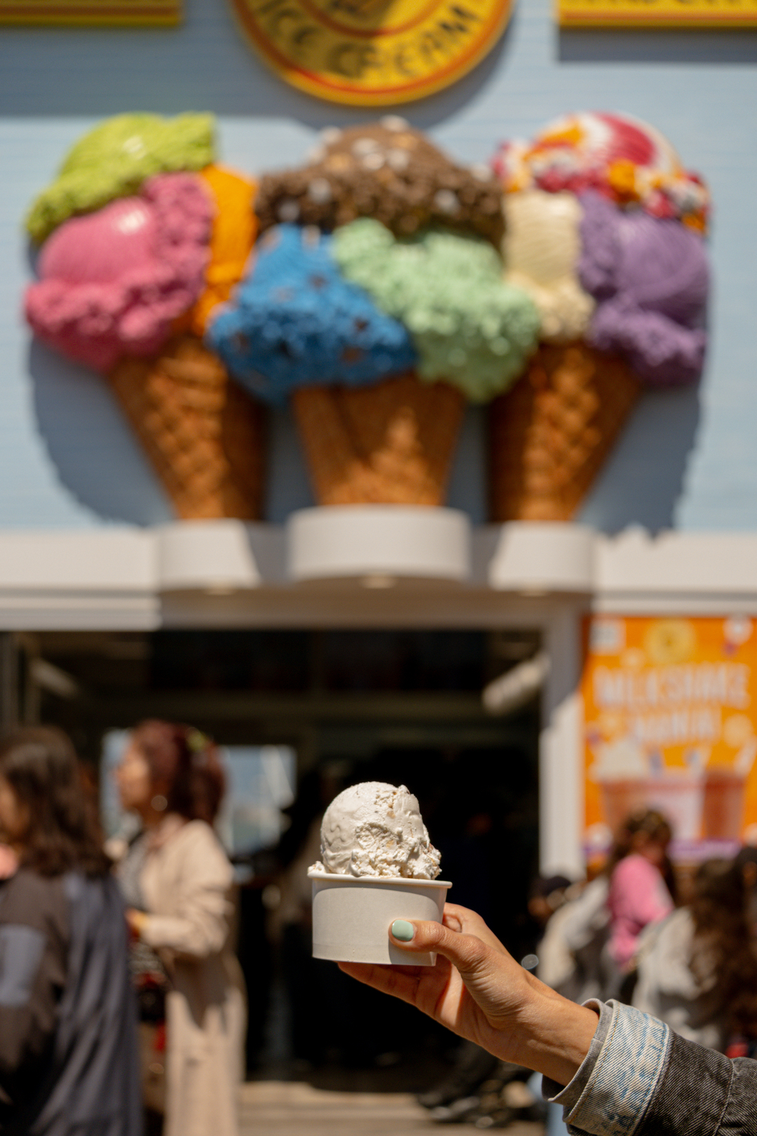 Helado en Pier 39