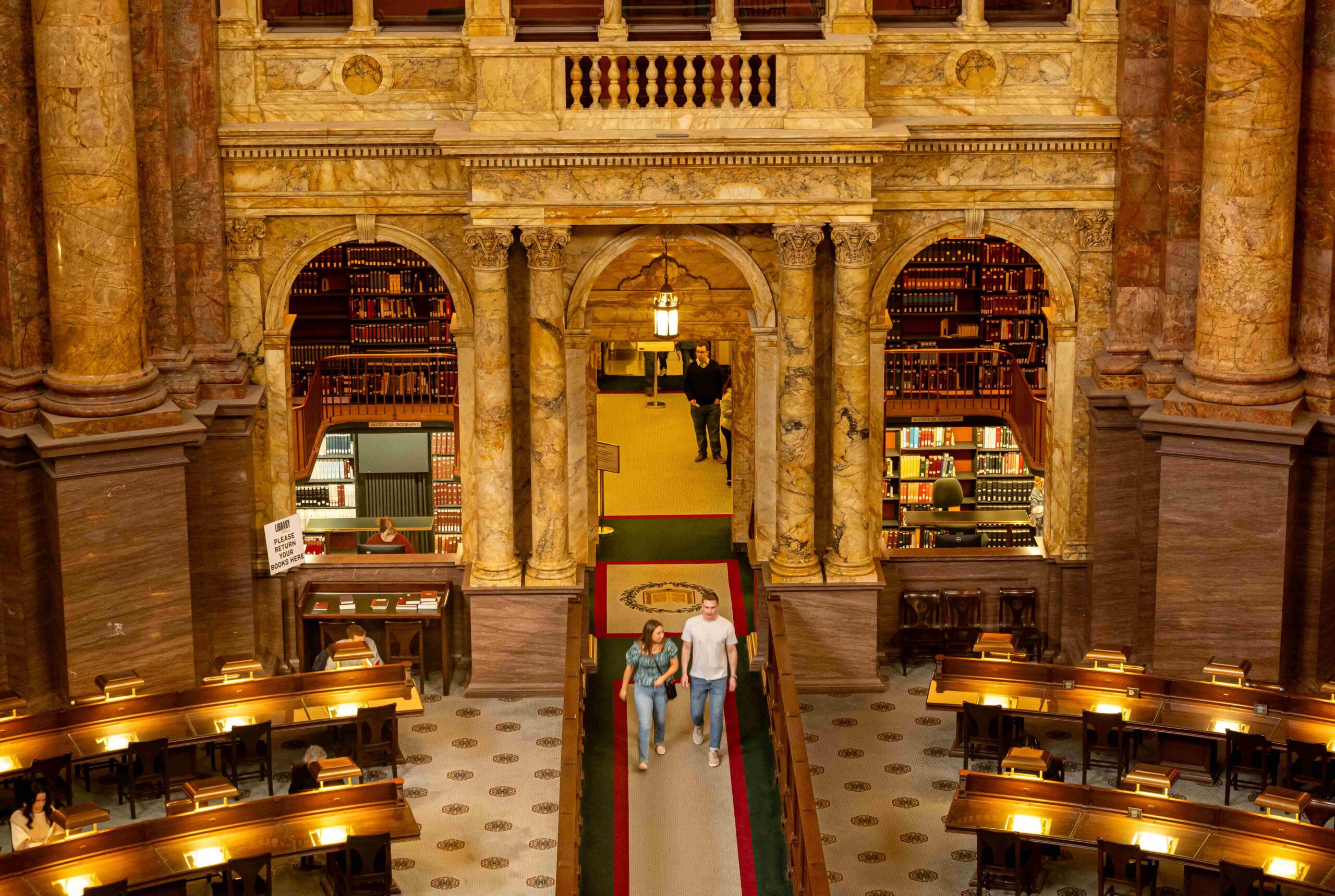 Reading room en Washington DC